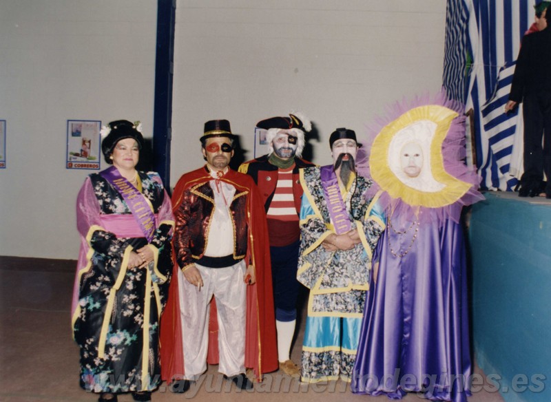 Relevo de ninfos carnaval de gines 1993