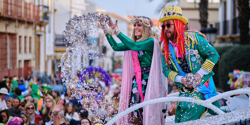 Ninfos en pasacalles carnaval de gines 2019