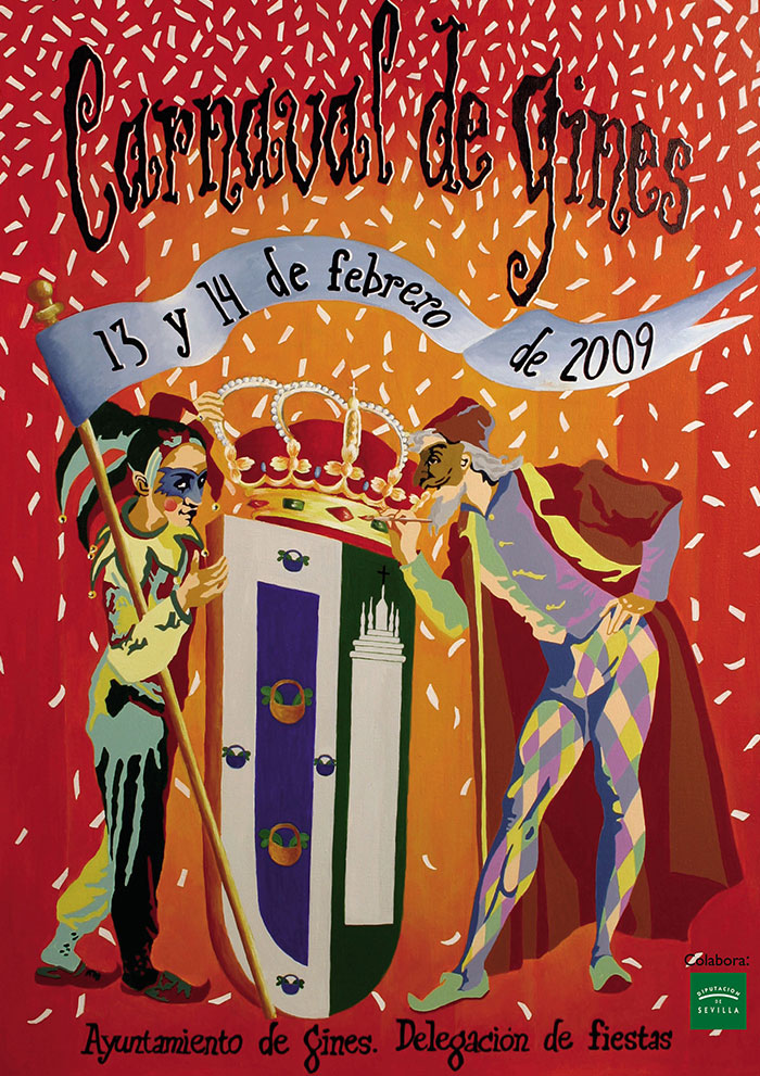 Cartel carnaval de gines 2009