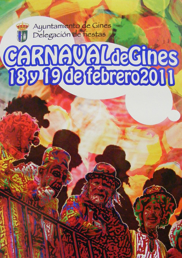 Cartel carnaval de gines 2011