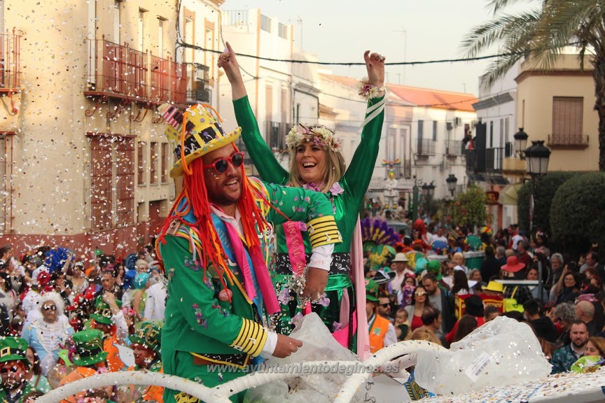 Pasacalle Ninfos carnaval de gines 2019