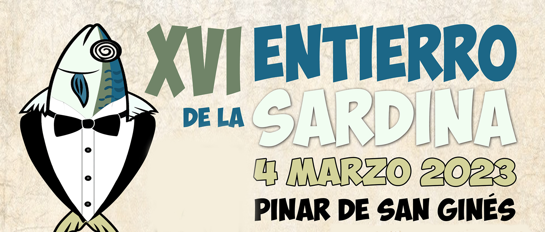 La comparsa de Tino Tovar y la chirigota ‘Todo me pasa a mí. Los desgraciaítos’, el 4 de marzo en el Entierro de la Sardina de Gines